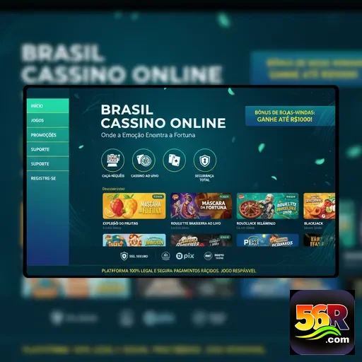 Ilustração de Experimente o aplicativo cassino 56r com acesso móvel ágil