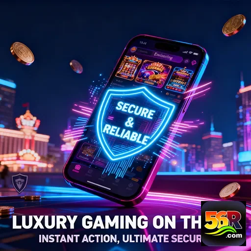 Ilustração de Experimente a Diversão dos Slots e VIP com 56r