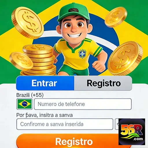 Ilustração de Experimente a Diversão dos Slots e VIP com 56r