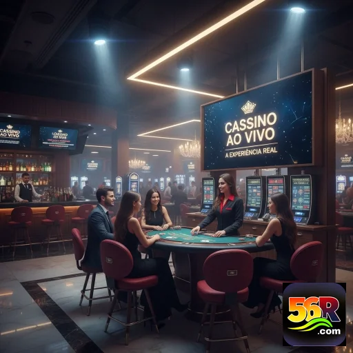 Ilustração de Acesse o Cassino Online 56r com Total Segurança