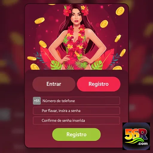 Ilustração de Descubra a plataforma de jogos 56r com segurança reforçada