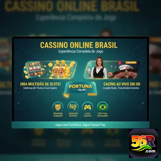 Ilustração de Descubra a plataforma de jogos 56r com segurança reforçada