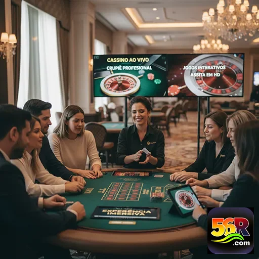 Ilustração de Experimente bônus e promoções no 56r com saques rápidos